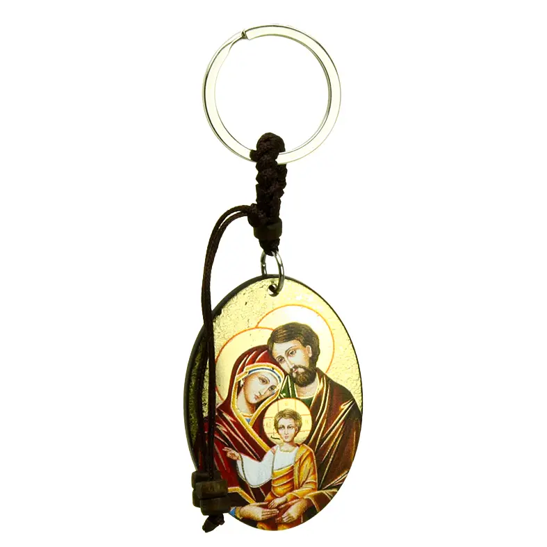 Porte-clef Icône/Ste Famille (35x110mm)