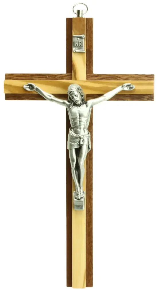 Cross - wood/olive wood + corpus (110x200mm)