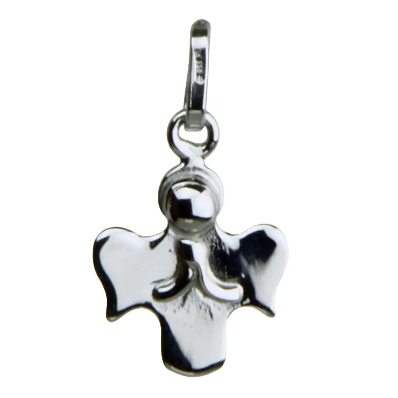 Pendant Angel - 925% Silver (Ø13mm)