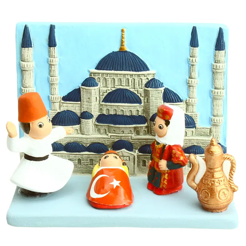 Kerstgroep "Turkije" - 7x9cm