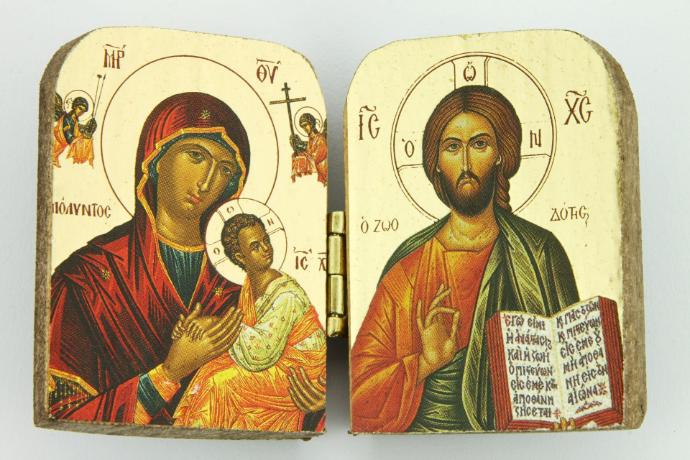 Dypticon - gold finishing (140x100mm)