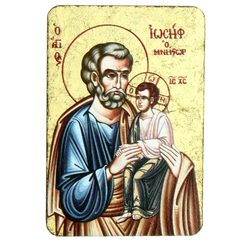 Magnet icon/wood - 55x80mm - H. Joseph