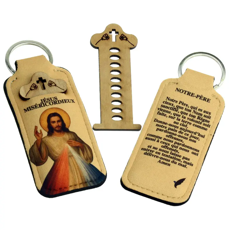 Sleutelhanger Faustina/NP - stof (40x110mm)