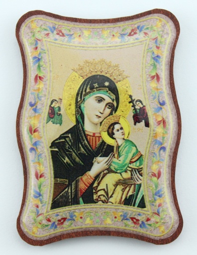 [ATM-35ADB54M4] Automagneet rechthoek - OLV Altijddurende Bijstand (48x35mm)