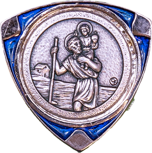 [ATM-35KRI9537BL] Automagneet/blauw - H Kristoffel › 35mm