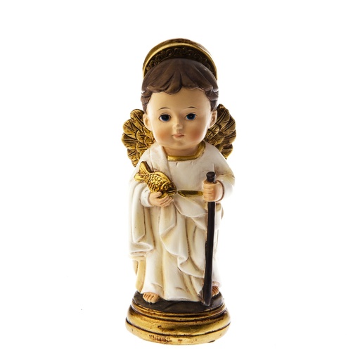[BLD-32RAP09] Statue Ange Raphael (enfantin) - résine - 9cm
