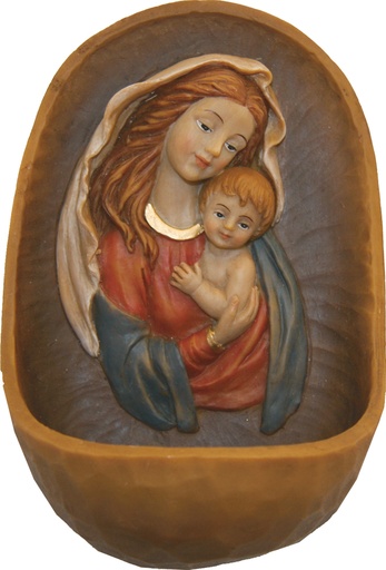 [WWB-47H065] Holy Water Kettle "Mary With Child" - 12,4 cm