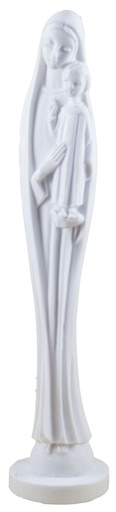 [BLD-93RBA3] Vierge enfant  - résine/blanche - 22*5cm