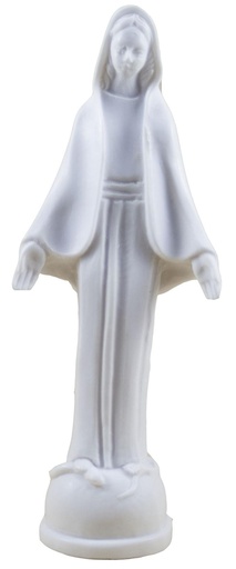 [BLD-93RBA5] Onbevlekte - kunsthars/wit - 16*6cm