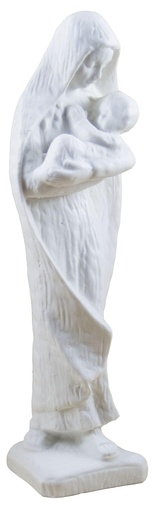 [BLD-93RBA654] Vierge naive - kunsthars/wit - 19 cm