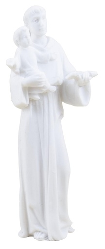 [BLD-93RBA851] H antonius  - kunsthars/wit - 10*4cm