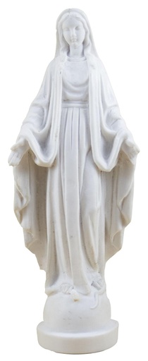 [BLD-93RBA900] Vierge Immaculée  - résine/blanche - 15 cm