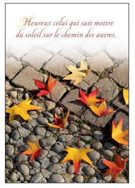[CRT-21CS157] Kaart - 10x15cm - Heureux celui qui sait...