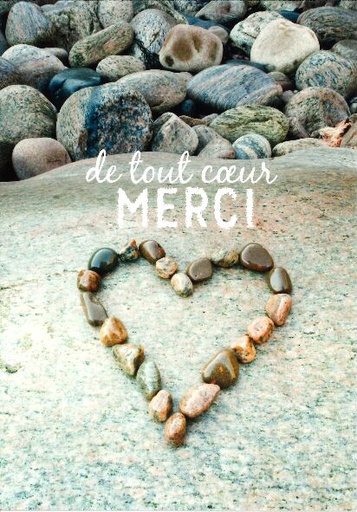 [CRT-21CS221] Kaart - 10x15cm - De tout coeur Merci