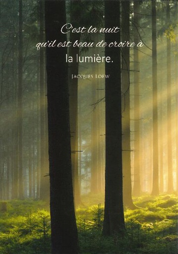 [CRT-21CS224] Kaart - 10x15cm - C'est la nuit qu'il est...