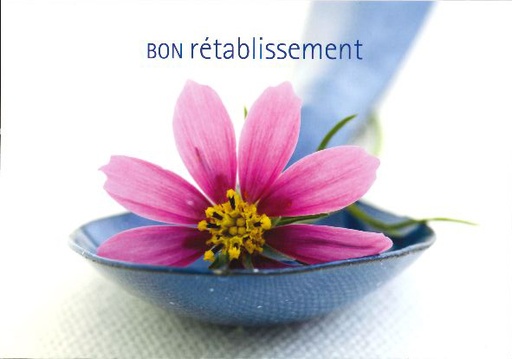 [CRT-21CS242] Kaart - 10x15cm - Bon rétablissement