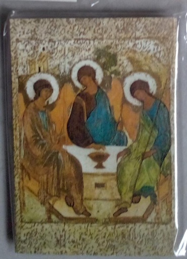 [CRT-29TRI] Kaart 10x15cm - Heilige Drievuldigheid