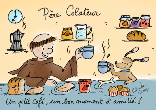 [CRT-31MOCS006] Kaart 'Moineaux' - 10,5x15cm - Père Colateur ...