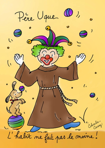 [CRT-31MOCS013] Carte 'Moineaux' - 10,5x15cm - Père Uque ...