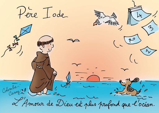 [CRT-31MOCS017] Carte simple 'Moineaux' - Père Iode