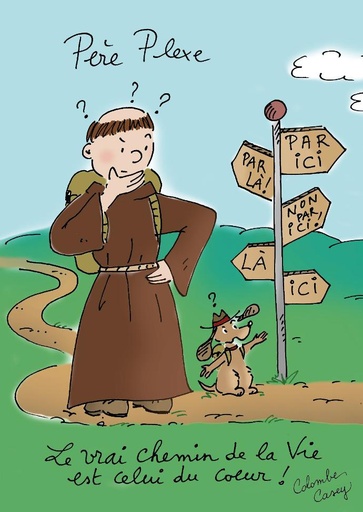 [CRT-31MOCS019] Kaart 'Moineaux' - 10,5x15cm - Père Plexe