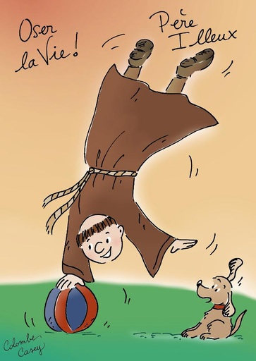 [CRT-31MOCS020] Kaart 'Moineaux' - 10,5x15cm - Père Illeux