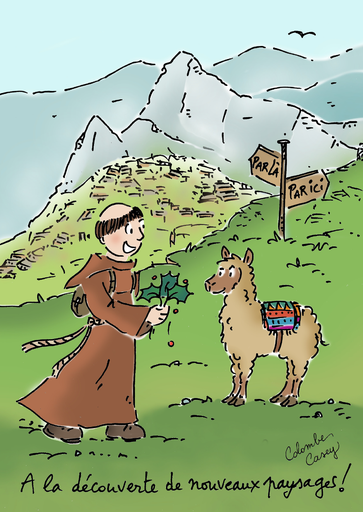 [CRT-31MOCS021] Kaart 'Moineaux' - 10,5x15cm - Père Houx