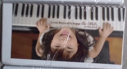 [CRT-31PN002] Kaart panor. 10,5x21cm + enveloppe - La vraie musique