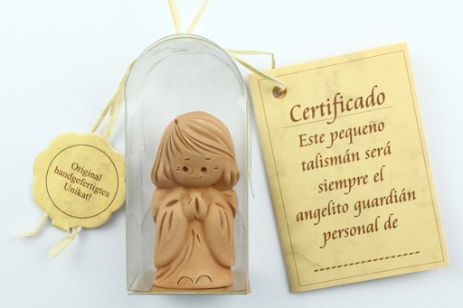 [ENG-018990SP] Schutsengel terracotta/Spaans