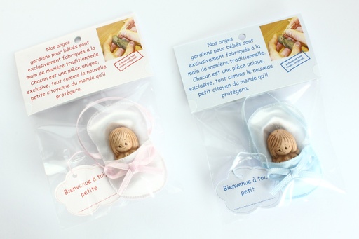 [ENG-01BFR] Ange bébé TC - Français - bleu/rose