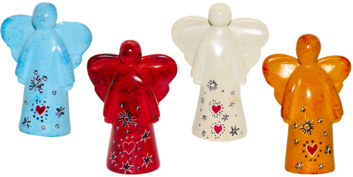 [ENG-17M044] Angel speckstone  - 6-7cm assort