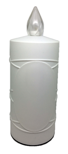 [GFL-04EG20WT] Grablicht auf Batterie - Weiss - Dauerzeit 60Tagen (Ø57x145mm)