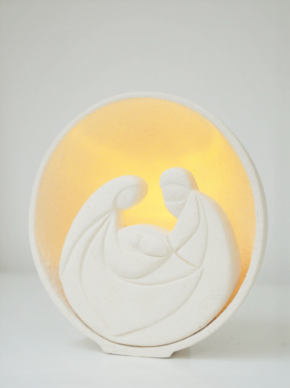 [GIR-82AVL 2] LAMPE ARGILE REFRACTAIRE 14CM