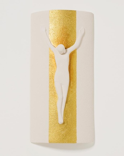 [GIR-82AVT1] TUILE CHRIST ARGILE REFRACTAIRE 29,5 CM