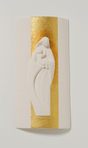 [GIR-82AVT2] TUILE MADONNE ARGILE REFRACTAIRE 29.5 CM