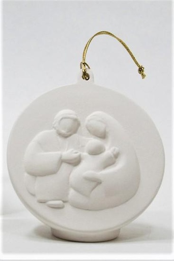 [GIR-82AVTC5] SAINTE FAMILLE TERRE CUITE 8CM