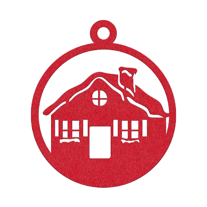 [GIR-82BOULE4] CHALET 6 CM