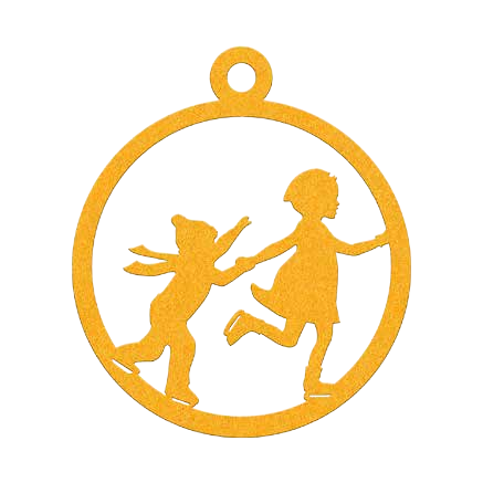 [GIR-82BOULE8] ENFANTS 6 CM