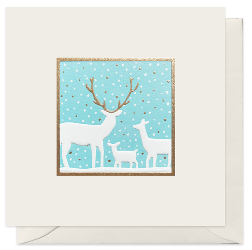 [GIR-82BP11572] CARTE DOUBLE REINES 13.5*13.5 CM