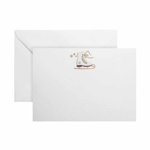 [GIR-82BP11582] CARTE SIMPLE  PATIN 10,5*14,8 CM