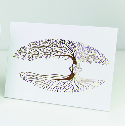 [GIR-82CA14] ARBRE DE VIE  12*15 CM QS101503