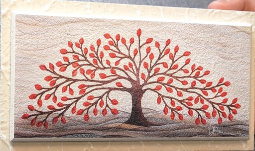 [GIR-82CA 21]  CADRE SERIGRAPHIE 21*11CM