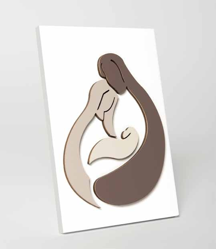 [GIR-82CA 32] CADRE 12*15 CM SAINTE FAMILLE QS101509