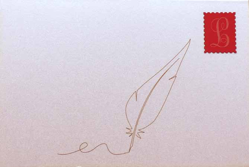 [GIR-82CDDESCH24] CARTES DOUBLES DESSINS PLUME