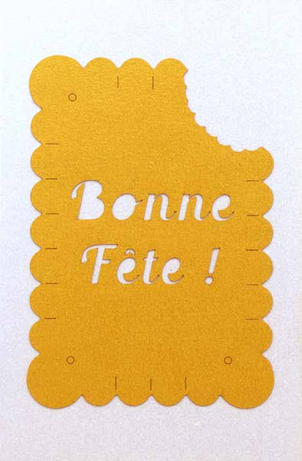 [GIR-82CDDESCV27] CARTES DOUBLES DESSINS BONNE FETE