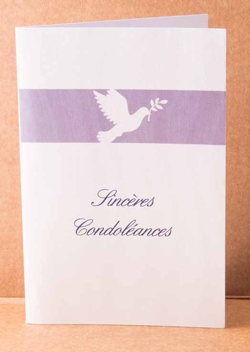 [GIR-82CDICONDO4] CONDOLEANCE 4
