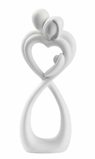 [GIR-82DCSF 1] SAINTE FAMILLE EN RESINE 20 CM