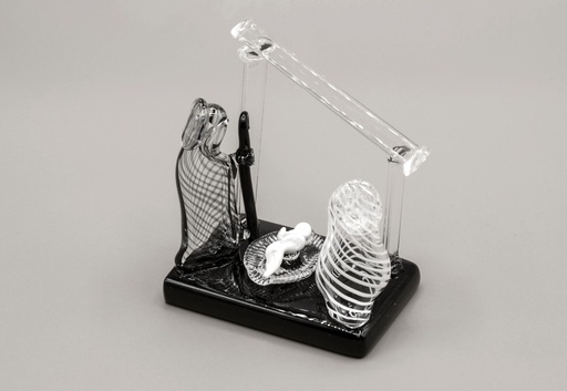 [GIR-82MC1] MURANO CRECHE 4*6cm