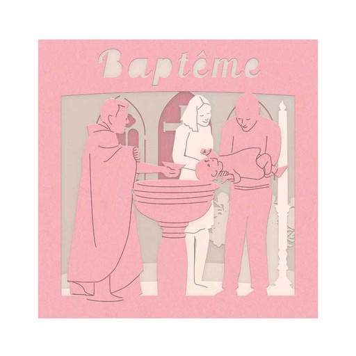 [GIR-82POPC43] BAPTEME ROSE