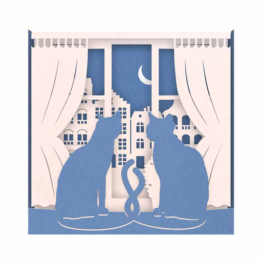 [GIR-82POPC6] CHATS FENETRE